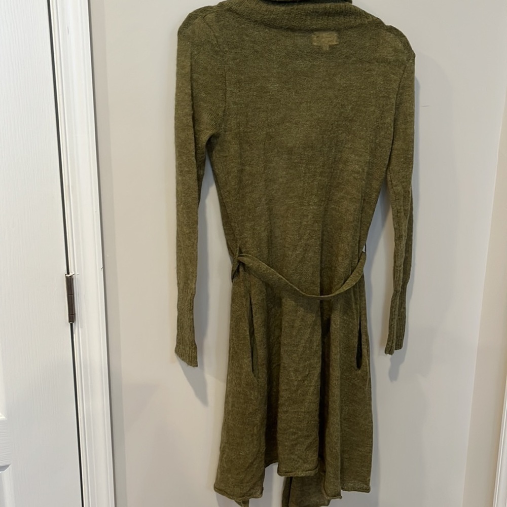 Anthropologie Shae Knit Cowl Neck Sweater Cardigan Size Small - Picture 8 of 8